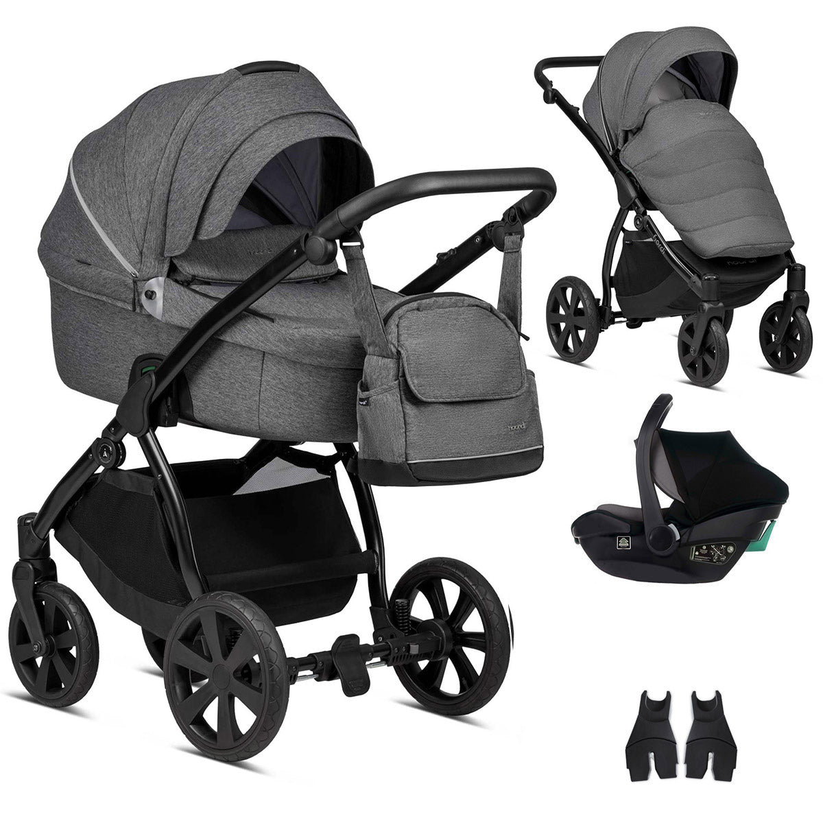 Noordi Fjordi 3in1 with Travel Carrier Car Seat