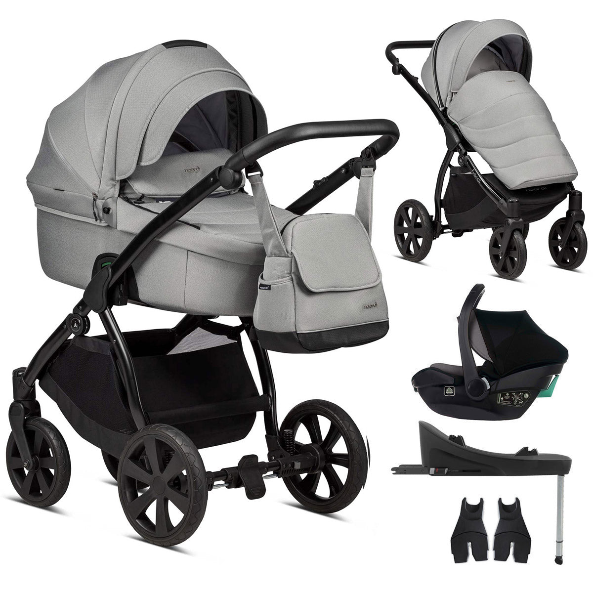 Noordi Fjordi 3in1 with Travel Carrier Car Seat