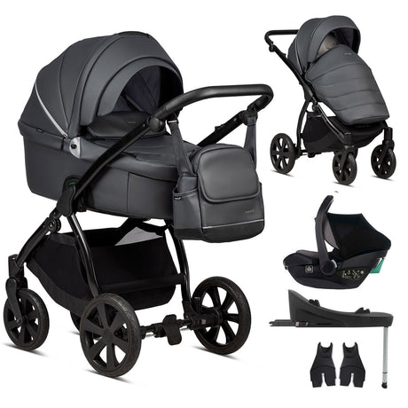 Noordi Fjordi Leather 3in1 with Travel Carrier Car Seat