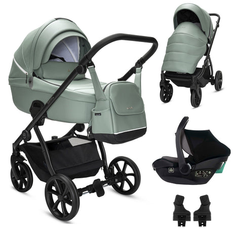 Noordi Fjordi V2 Leather - 3in1 with Travel Carrier Car Seat