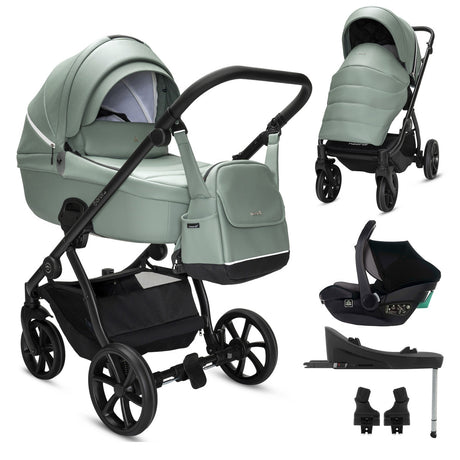 Noordi Fjordi V2 Leather - 3in1 with Travel Carrier Car Seat
