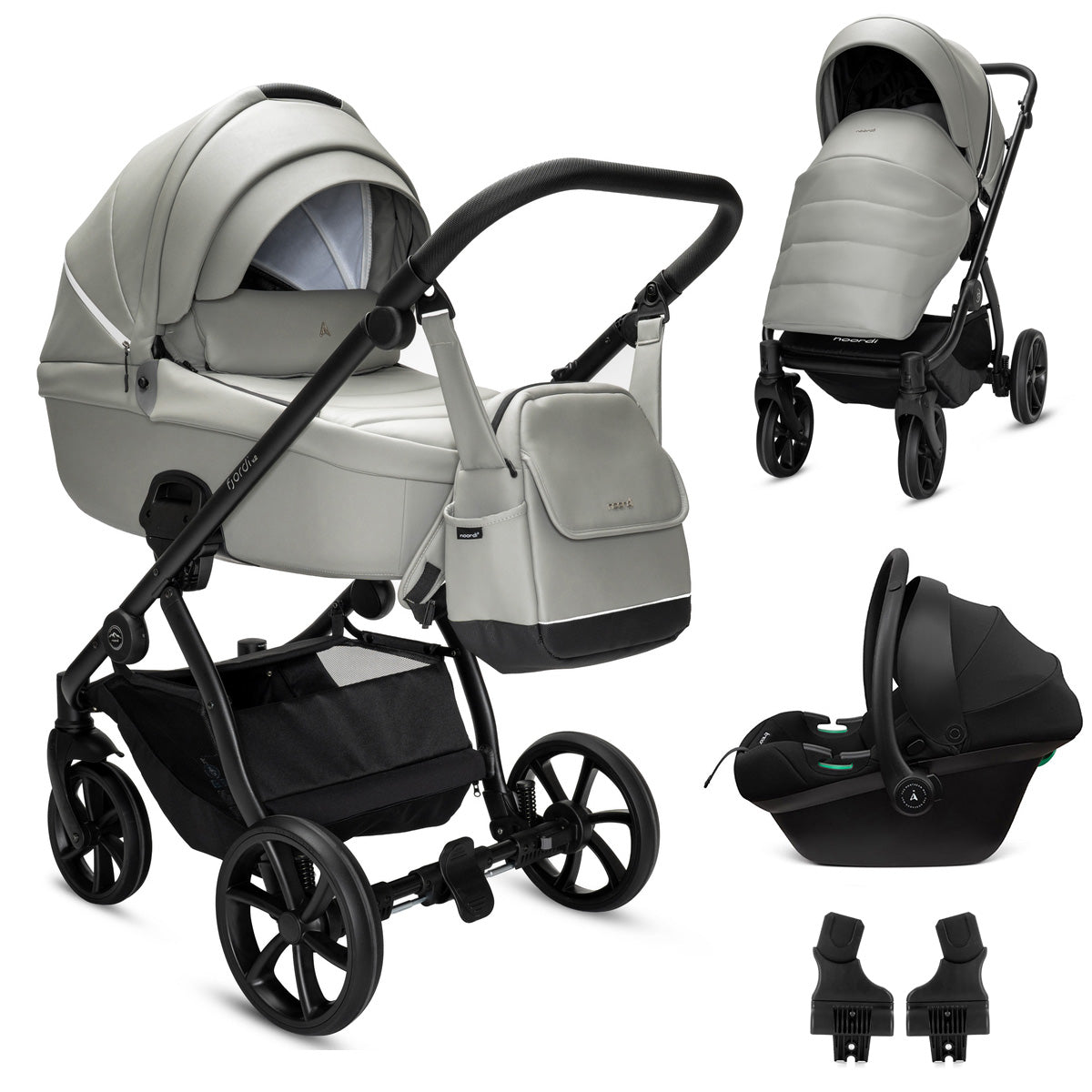 Noordi Fjordi V2 Leather - 3in1 with Terra Car Seat