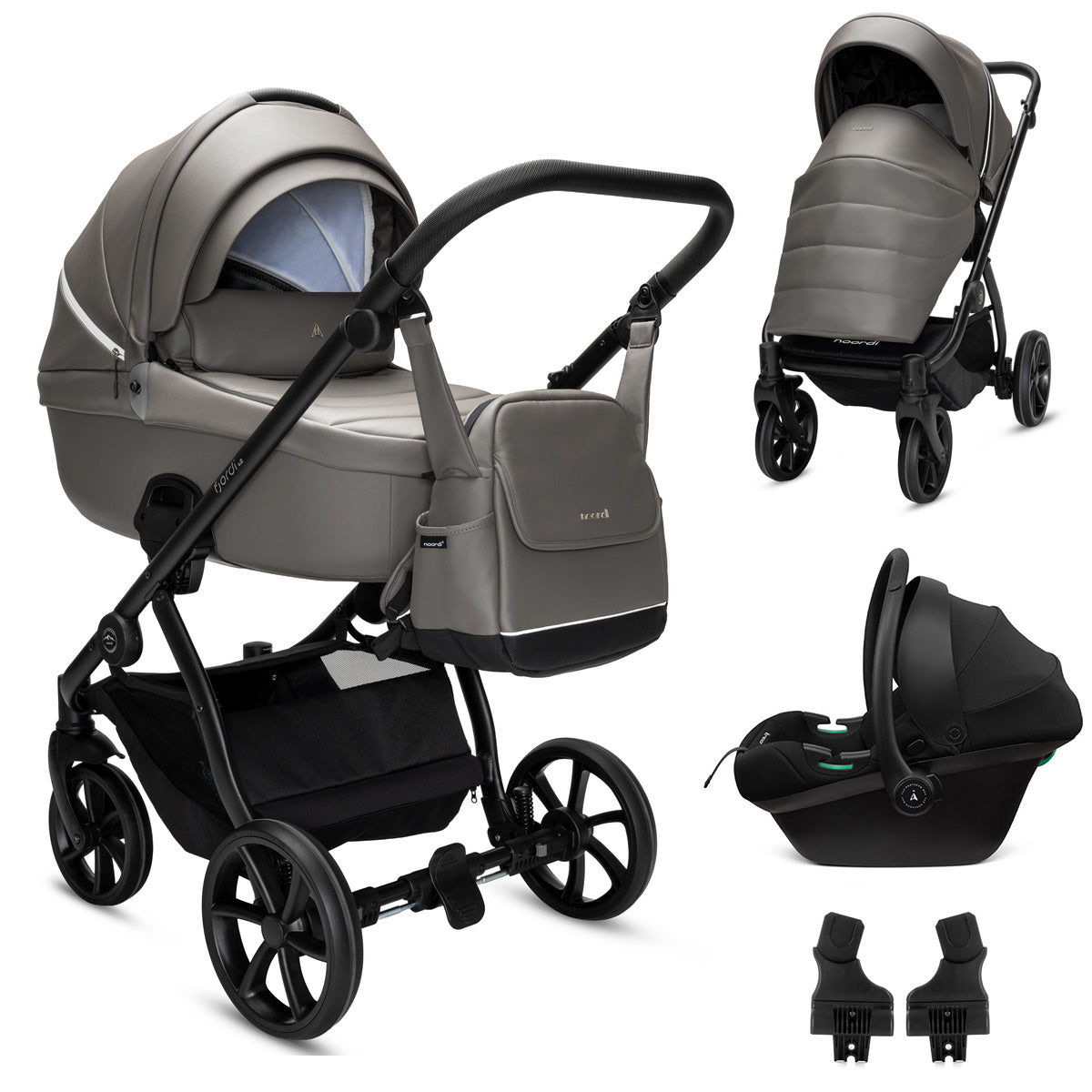 Noordi Fjordi V2 Leather - 3in1 with Terra Car Seat