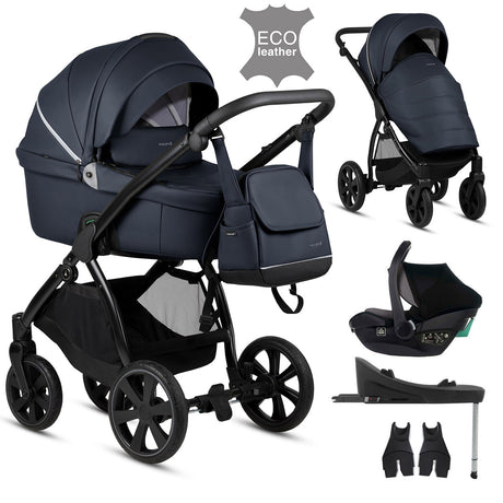 Noordi Fjordi Leather 3in1 with Travel Carrier Car Seat