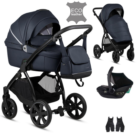 Noordi Fjordi Leather 3in1 with Travel Carrier Car Seat