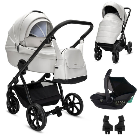 Noordi Fjordi V2 Leather - 3in1 with Travel Carrier Car Seat