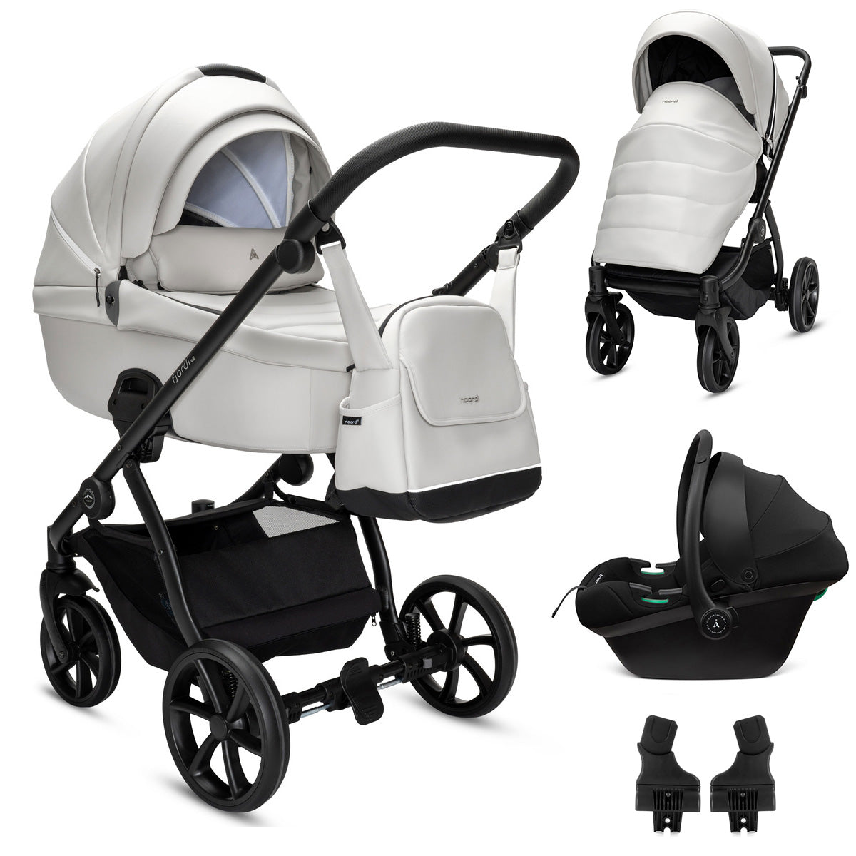 Noordi Fjordi V2 Leather - 3in1 with Terra Car Seat