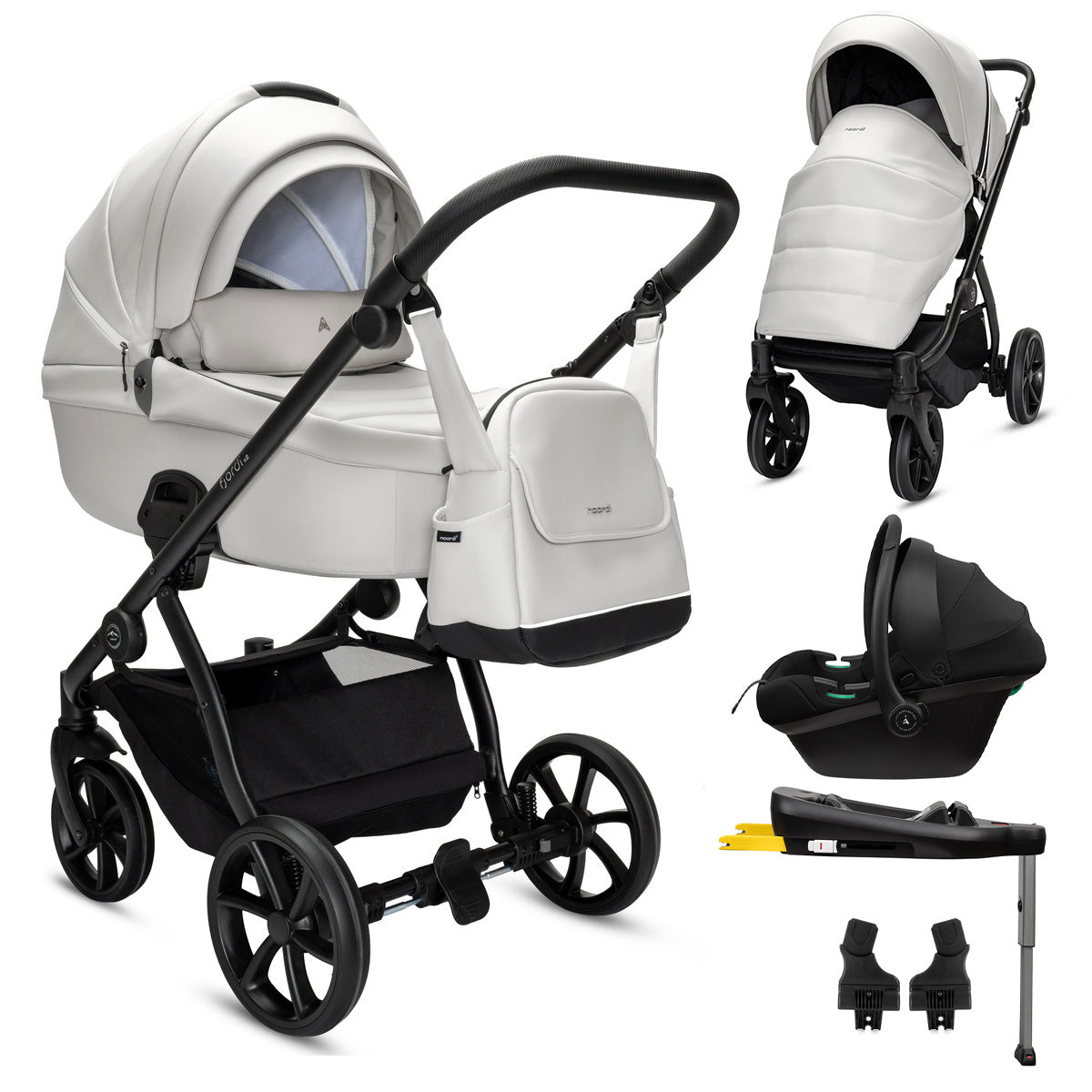 Noordi Fjordi V2 Leather - 3in1 with Terra Car Seat