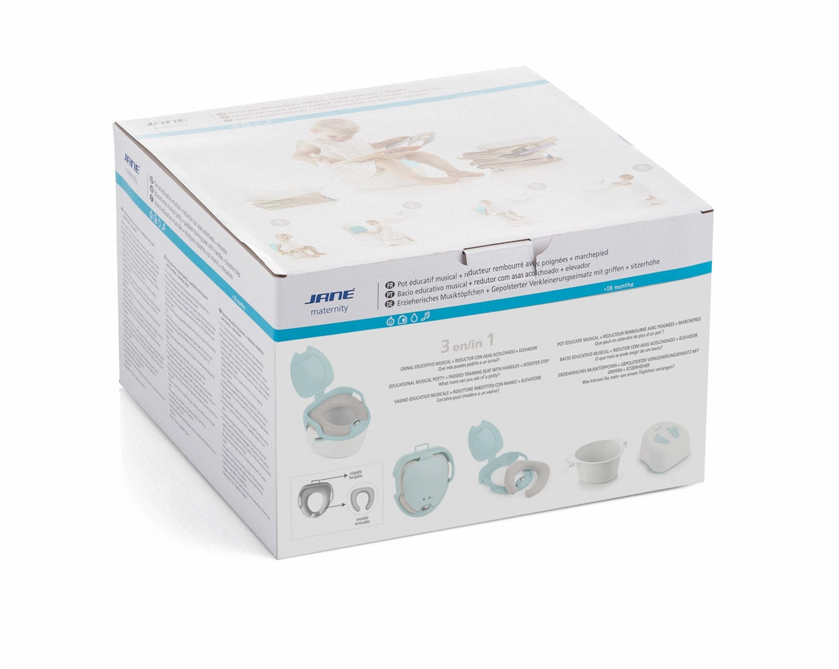 Jane 3-in-1 Educational Musical Potty, Trainer and Step System