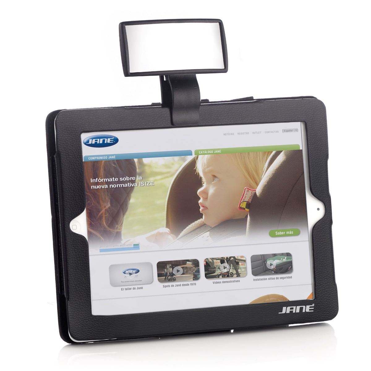 Jane Tablet and Safety Mirror