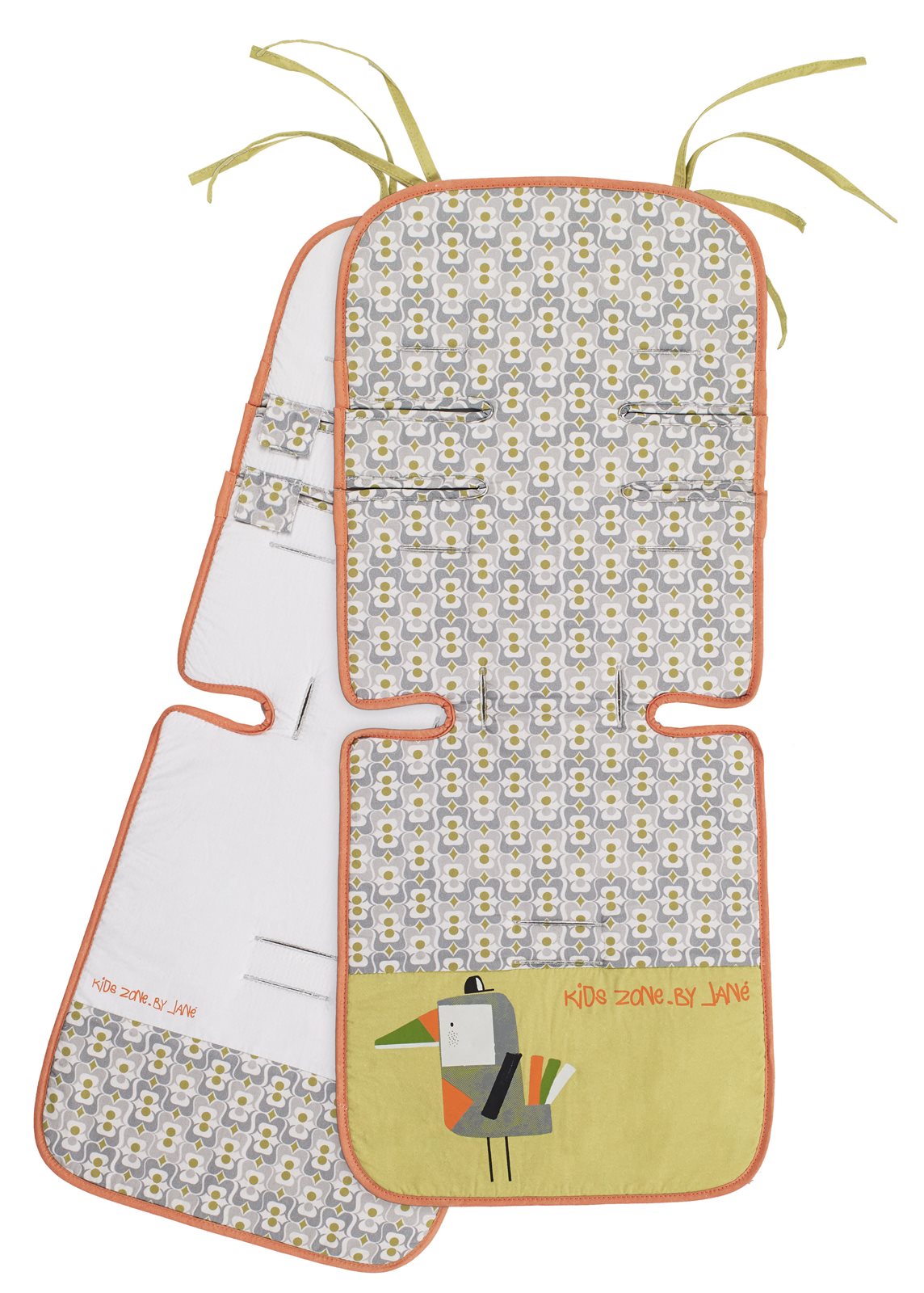 Jane Reversible Cotton Pushchair Seat Liner with Aerosleep