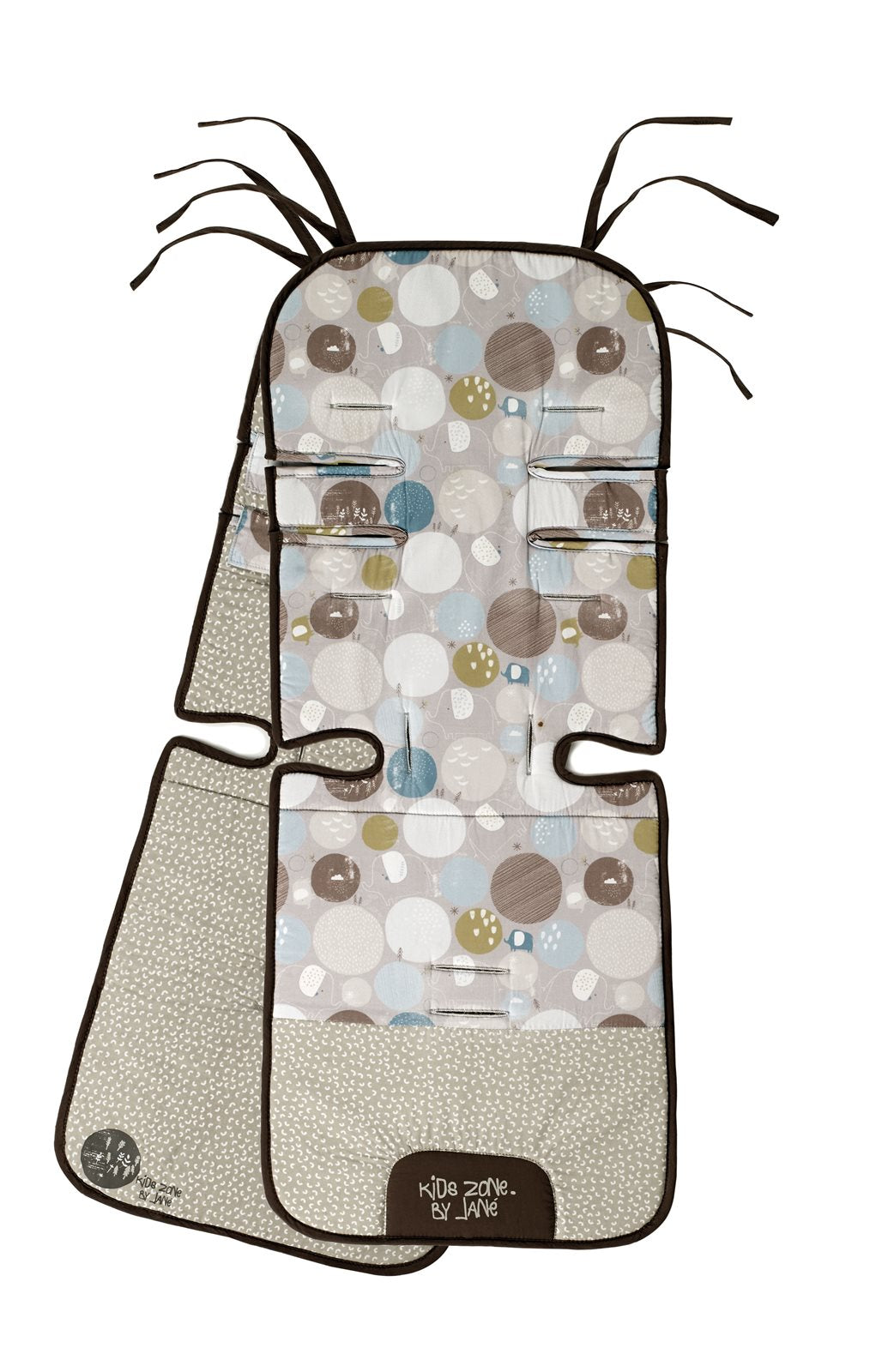Jane Reversible Cotton Pushchair Seat Liner with Aerosleep