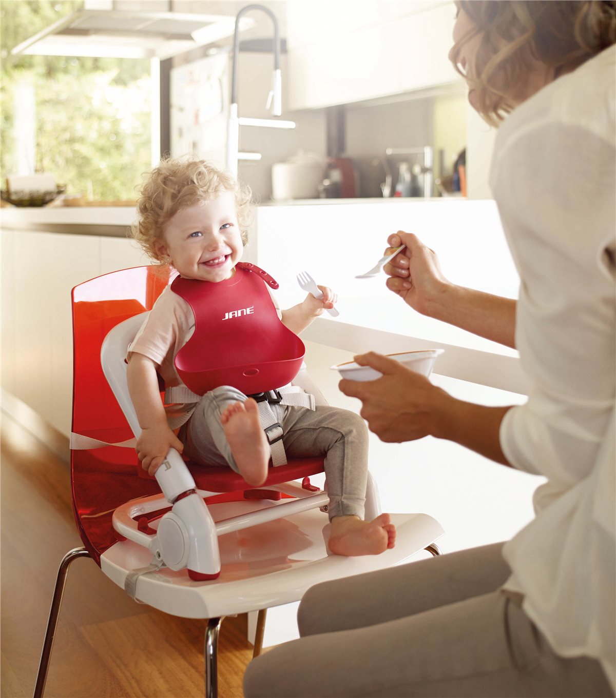 Jane Snap Roll-up Silicone Pelican Bib