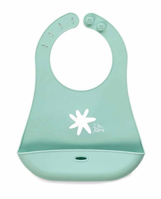 Jane Snap Roll-up Silicone Pelican Bib