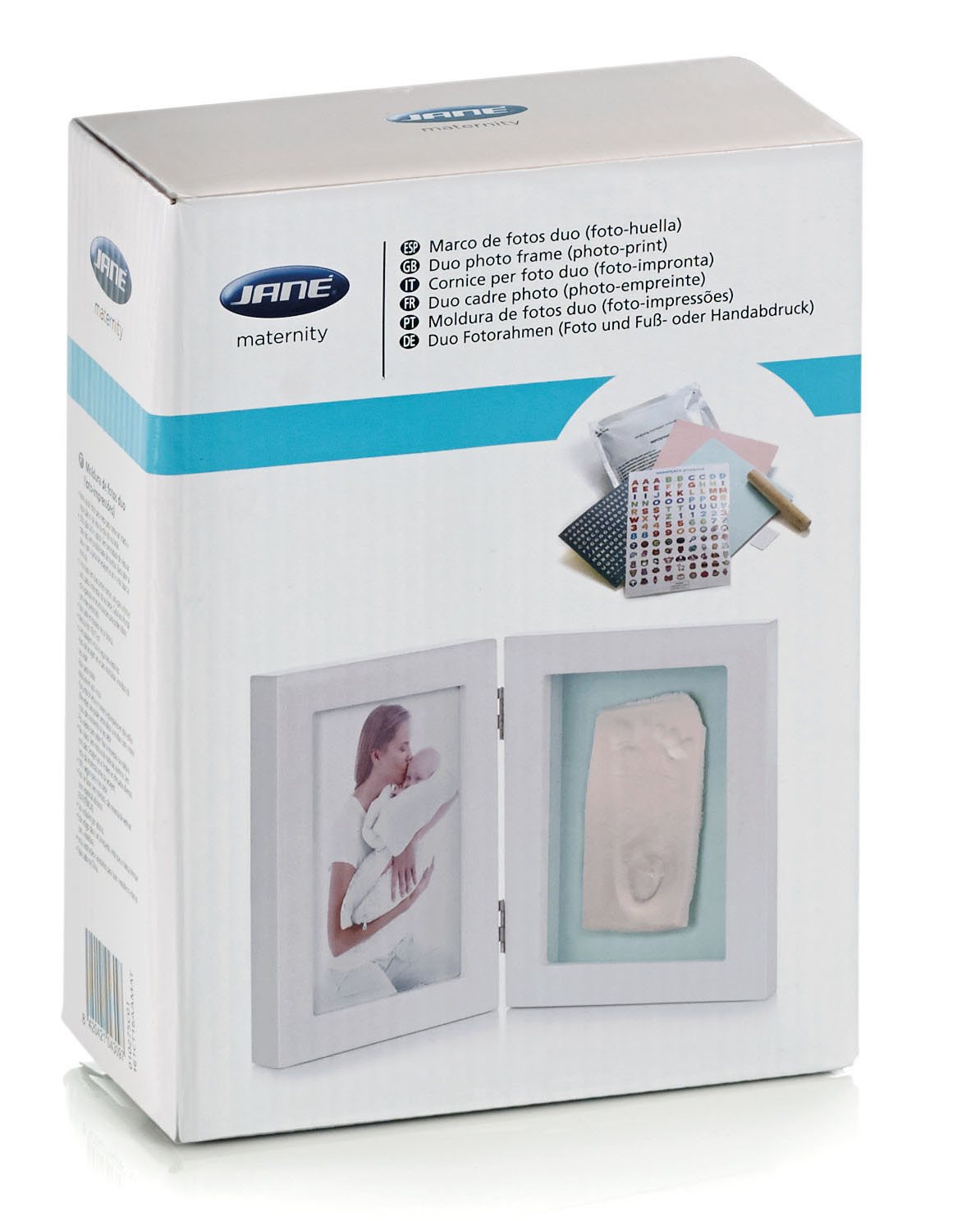 Jane Photo Frame 3 Seg, Hand or Footprint