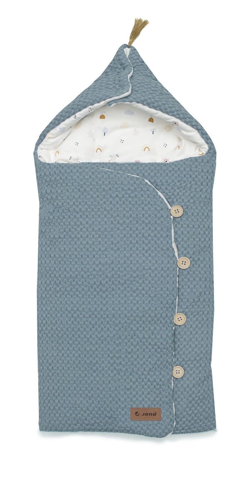 Jane Mims+ Baby Blanket Shawl with Hood