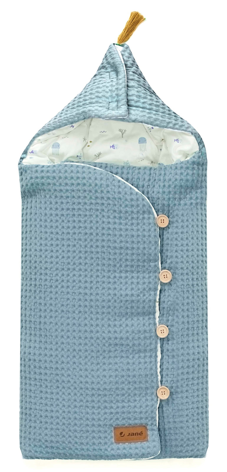 Jane Mims+ Baby Blanket Shawl with Hood