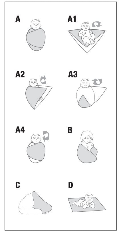 Jane Bamboo Muslin Cloth XL (120x120cm)