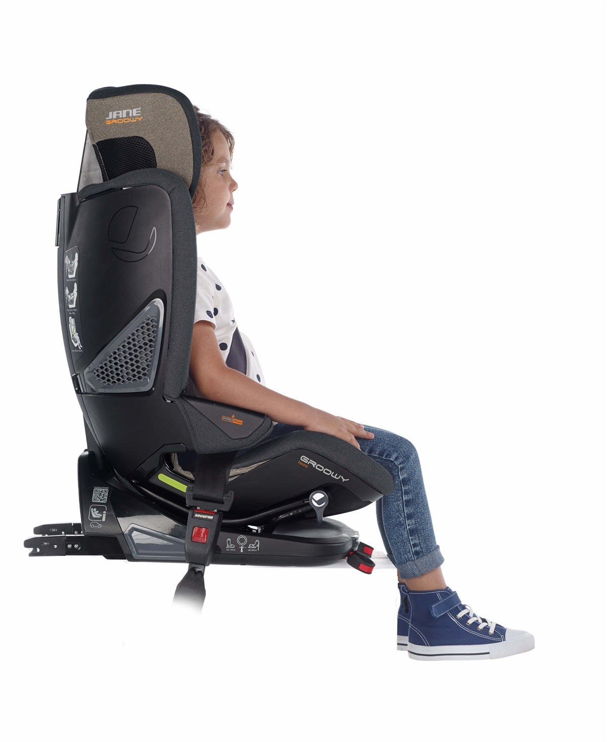Jane Groowy i-Size Car Seat, 60-150cm, 9m-12 Years