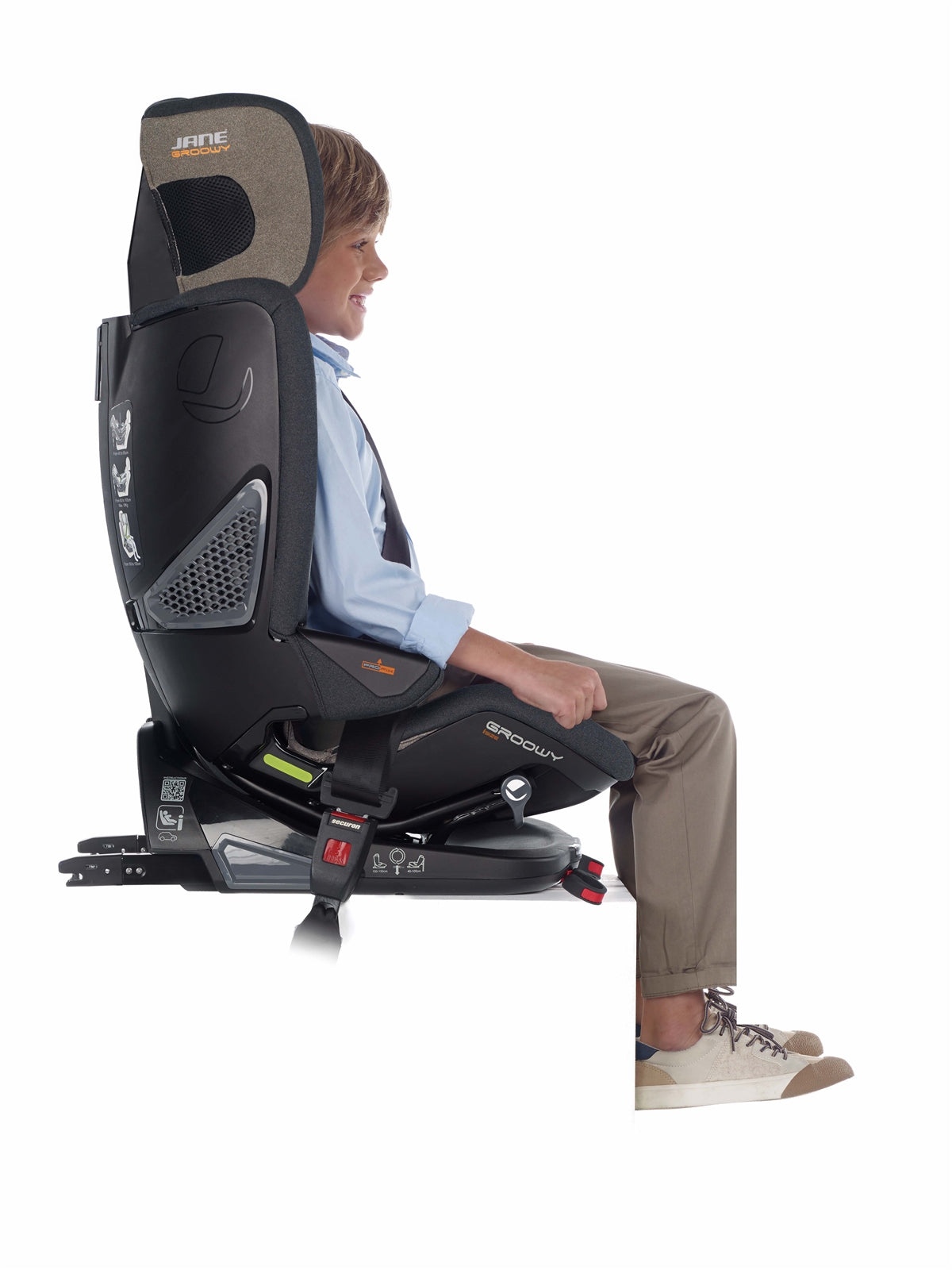 Jane Groowy i-Size Car Seat, 60-150cm, 9m-12 Years