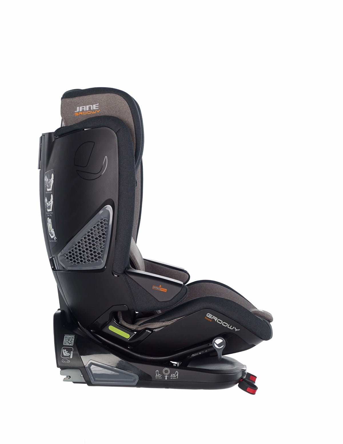 Jane Groowy i-Size Car Seat, 60-150cm, 9m-12 Years