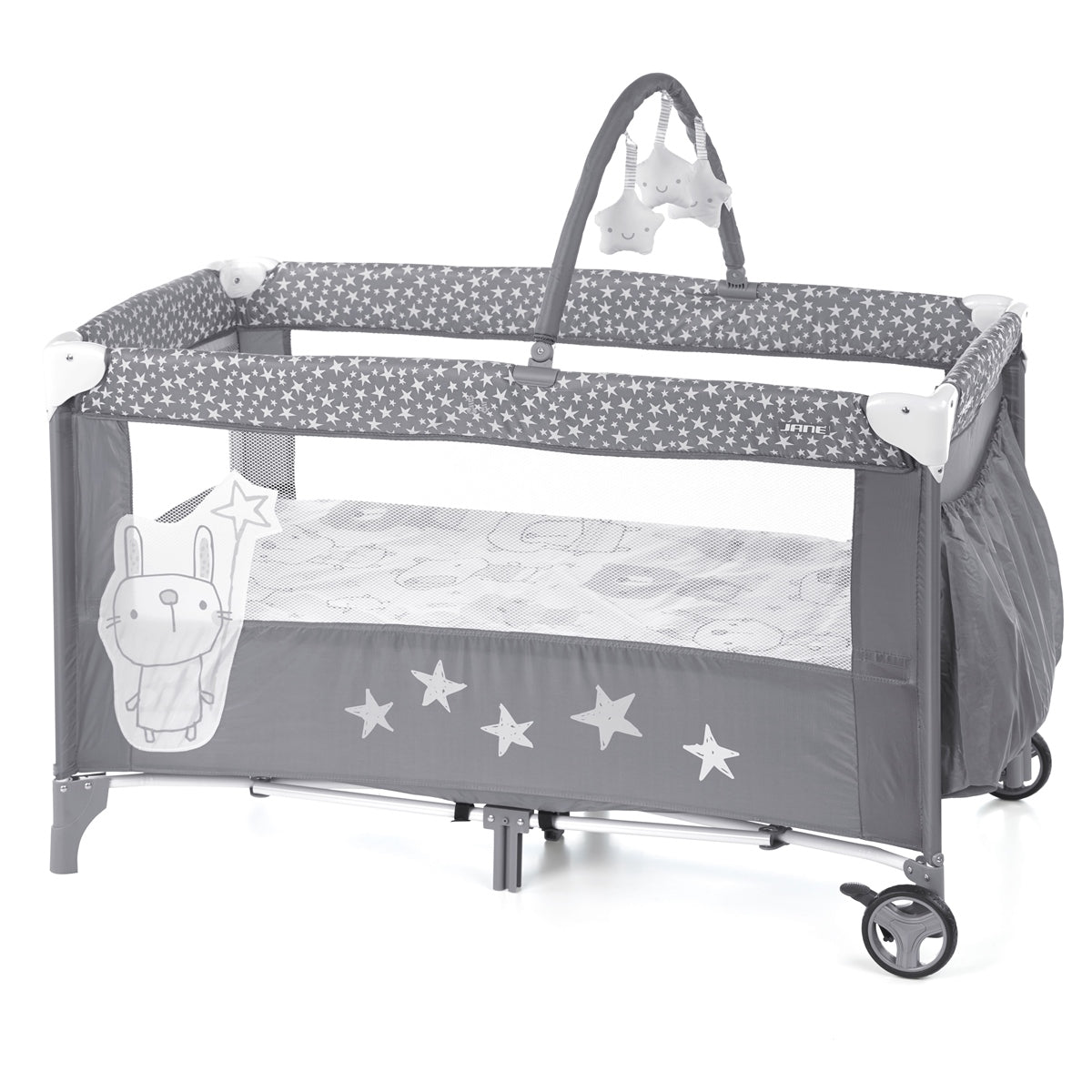 Johnston's Pack of 2 Fitted Sheets for Cots