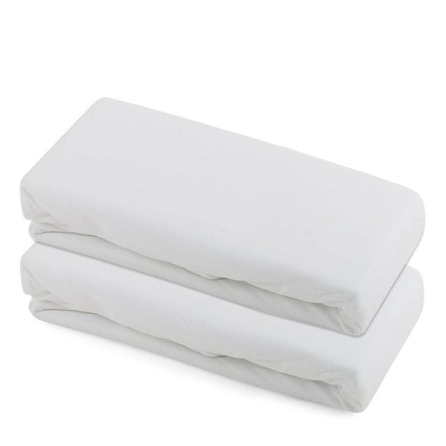 Johnston's Pack of 2 Fitted Sheets for Cots