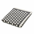 Noordi STAR Cotton Blanket Grey/White