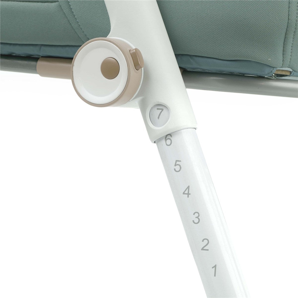 Jane Baby Side Crib + 4 Piece Bedding set