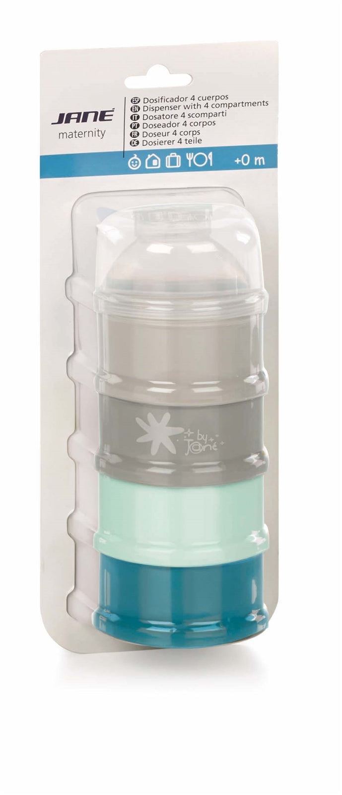 Jane Food Dispenser with 4 Compartments