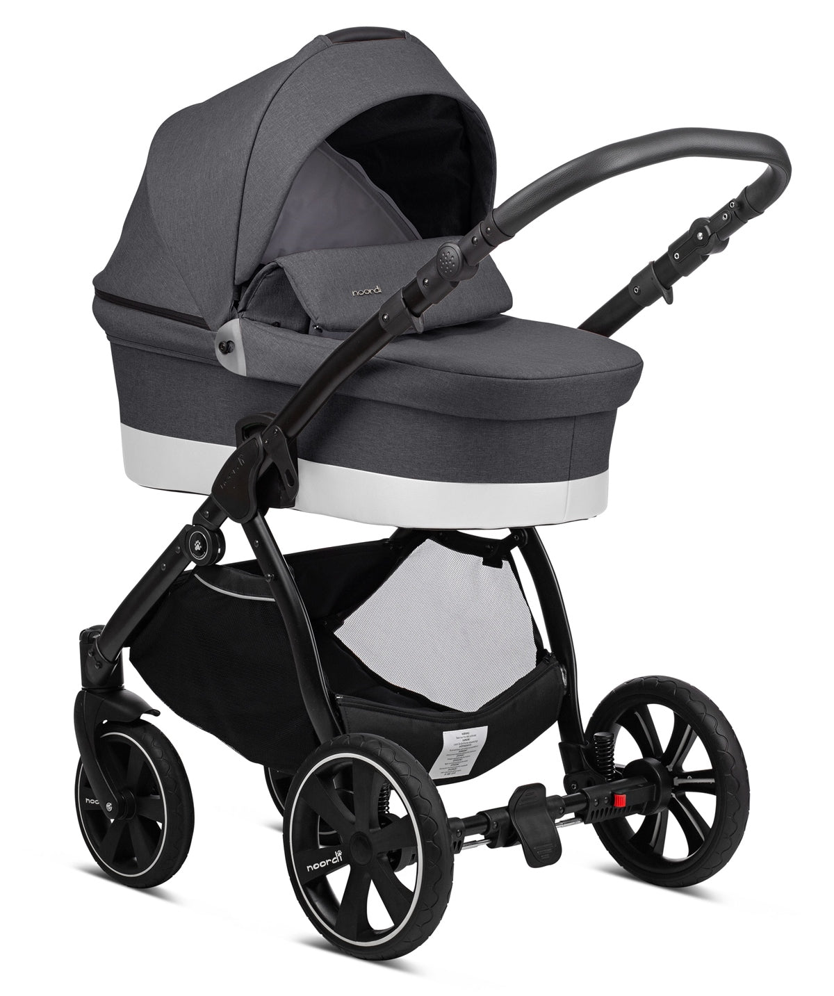 Noordi Sole Go Nursery & Travel System Bundle, Antracite
