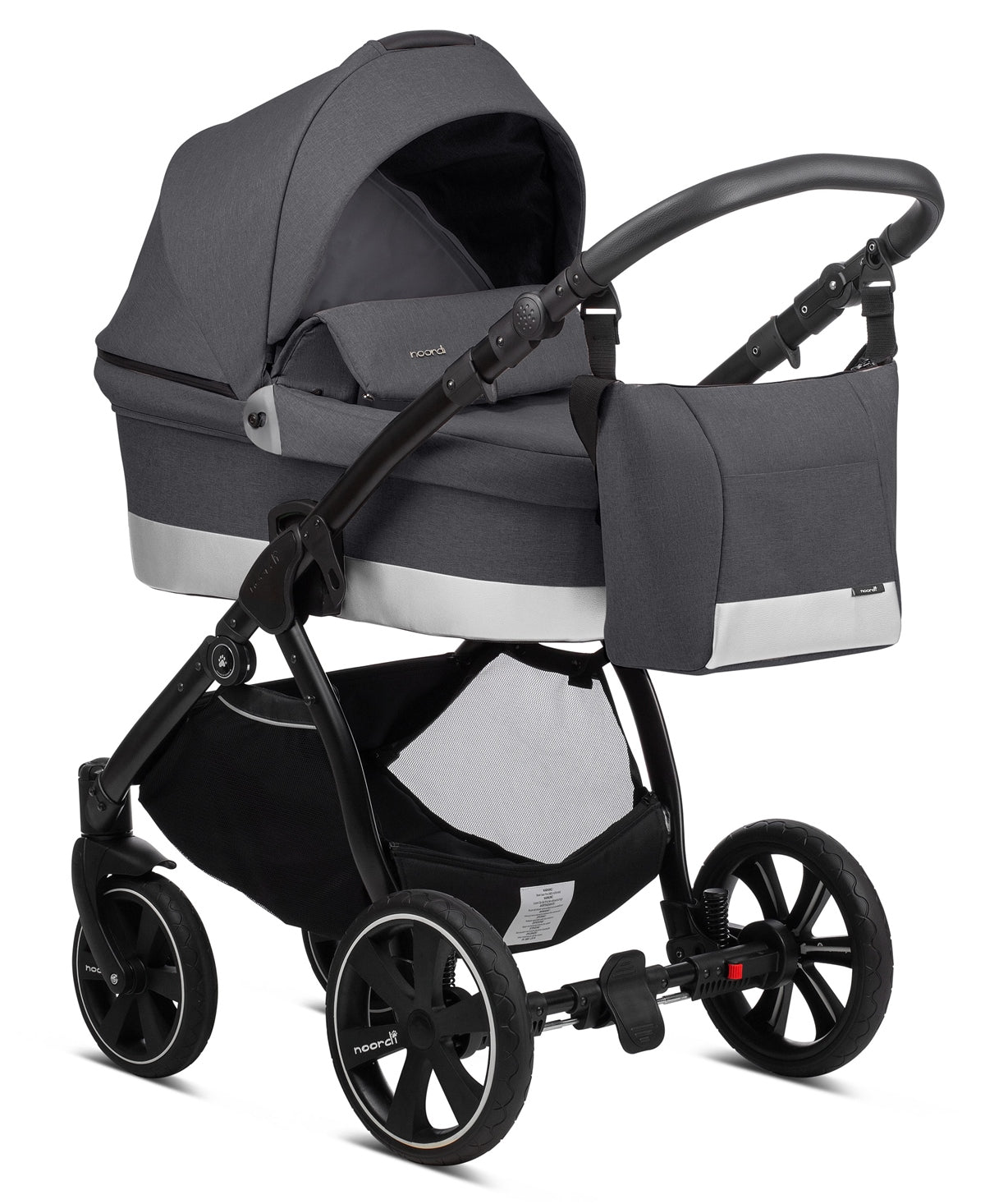 Noordi Sole Go Nursery & Travel System Bundle, Antracite