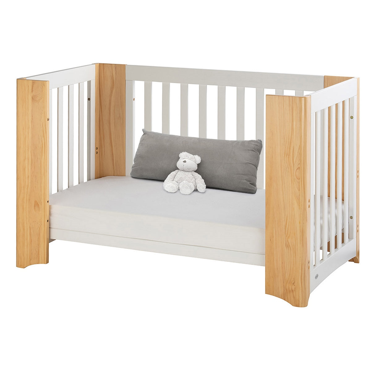 Cocoon Evoluer Nursery Room Set, White / Natural
