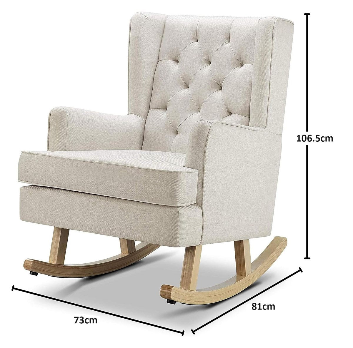 Johnston's Nested Soothe Easy Chair & Rocker