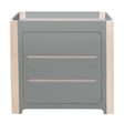 Cocoon Change Area Dresser, Dove Grey / Natural Wash