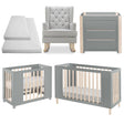 Cocoon Evoke Nursery Room Set, Dove Grey