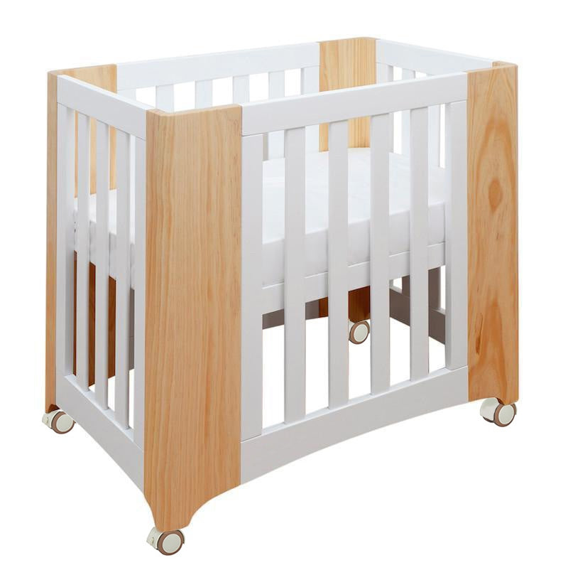 Cocoon Evoluer 4 in 1 Nursery Furniture System, White/Natural