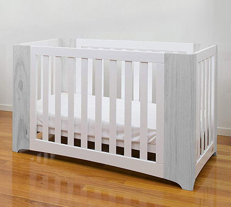 Cocoon Evoluer 4 in 1 Nursery Furniture System, White/Grey