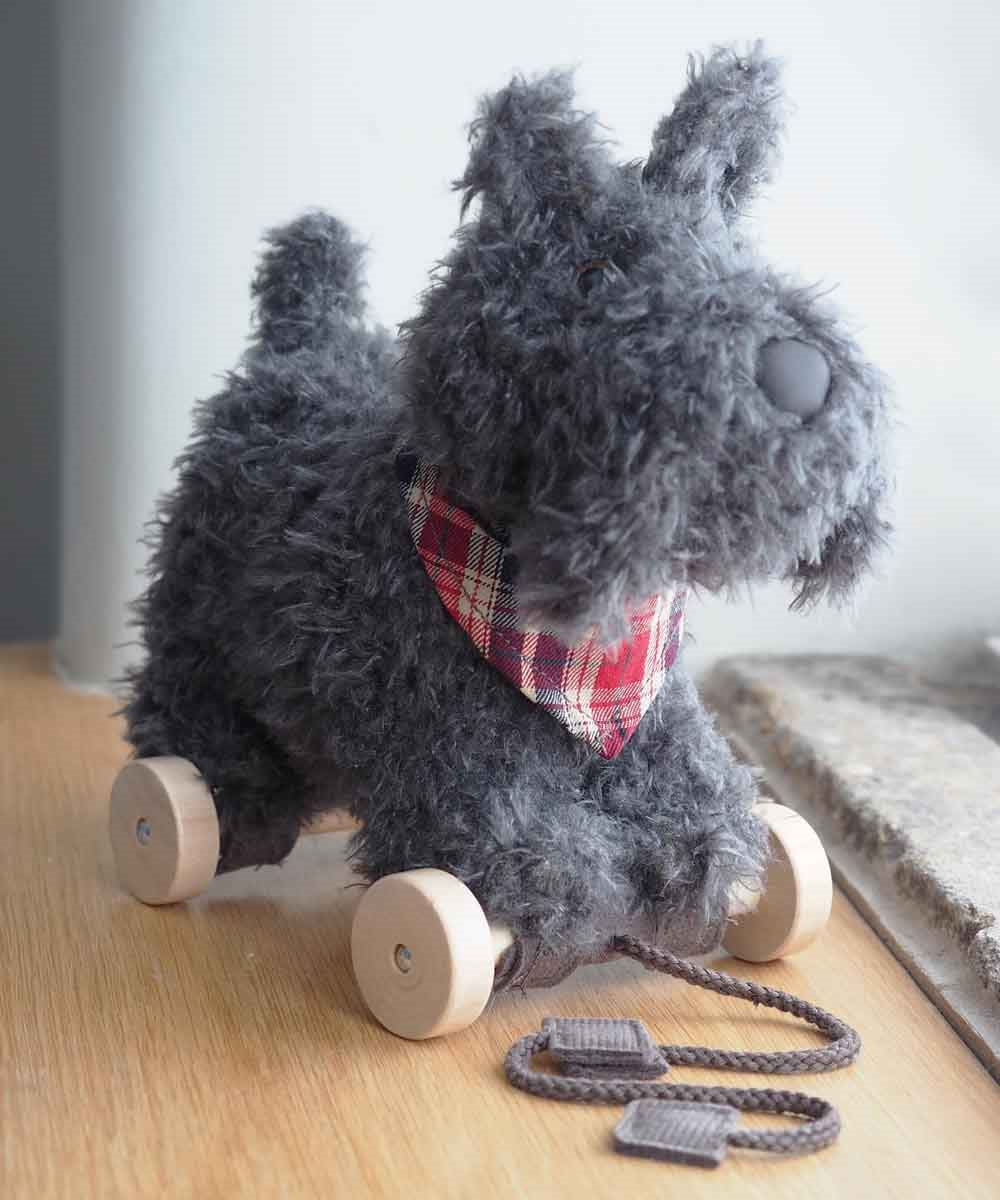 Little Bird Told Me Scottie Dog 2-in-1 Pull Along Toy