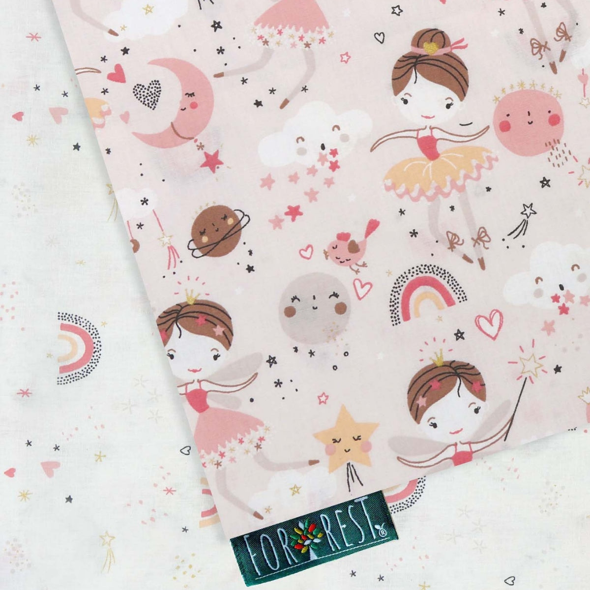 Forrest 3 Piece Reversible Baby Bedding Set, Fairy