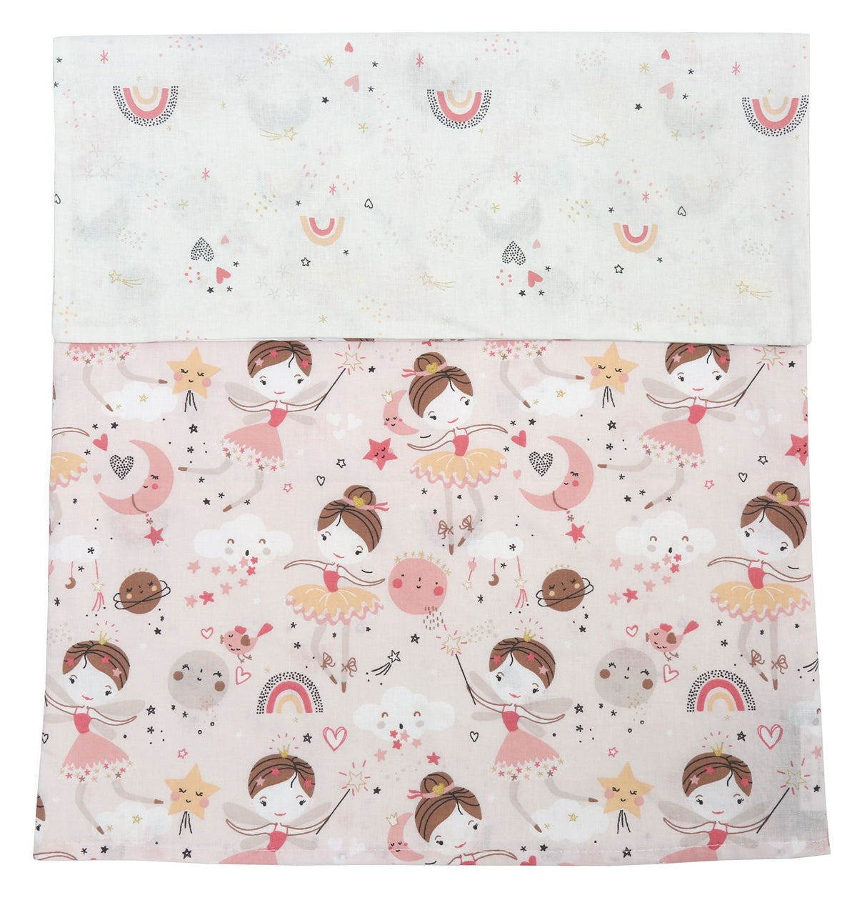 Forrest 3 Piece Reversible Baby Bedding Set, Fairy