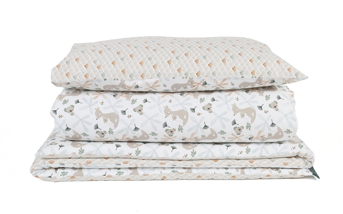 Forrest 3 Piece Reversible Baby Bedding Set, Koalaroo