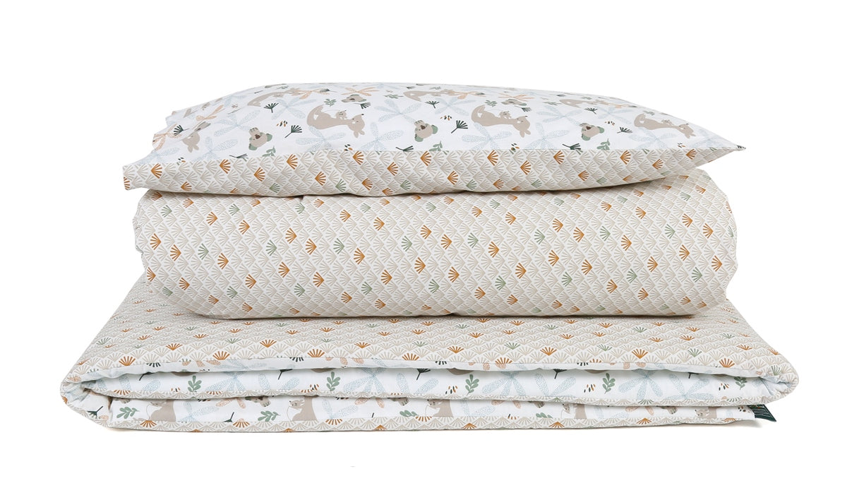Forrest 3 Piece Reversible Baby Bedding Set, Koalaroo