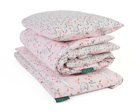 Forrest 3 Piece Reversible Baby Bedding Set, Meadowland