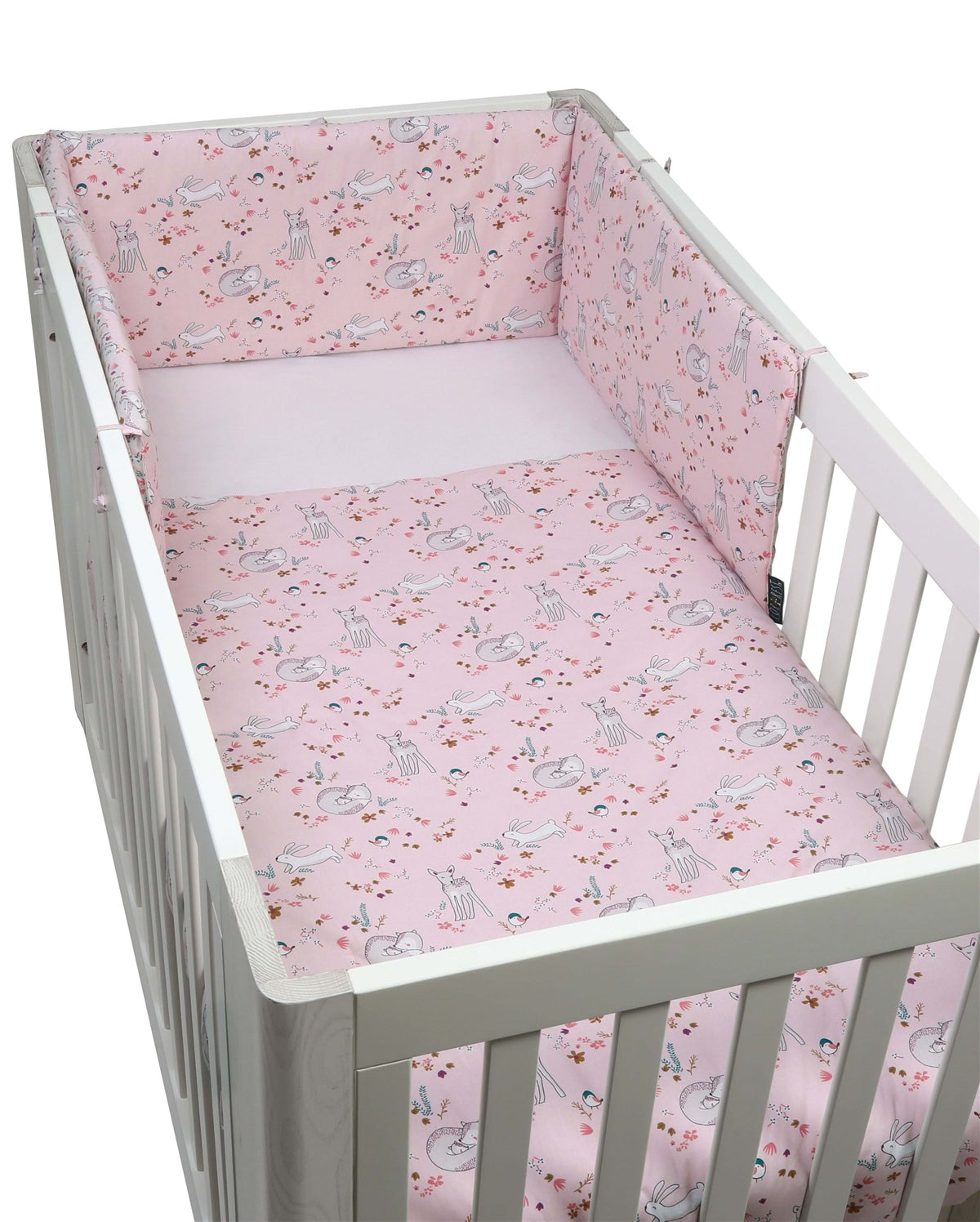 Forrest 3 Piece Reversible Baby Bedding Set, Meadowland