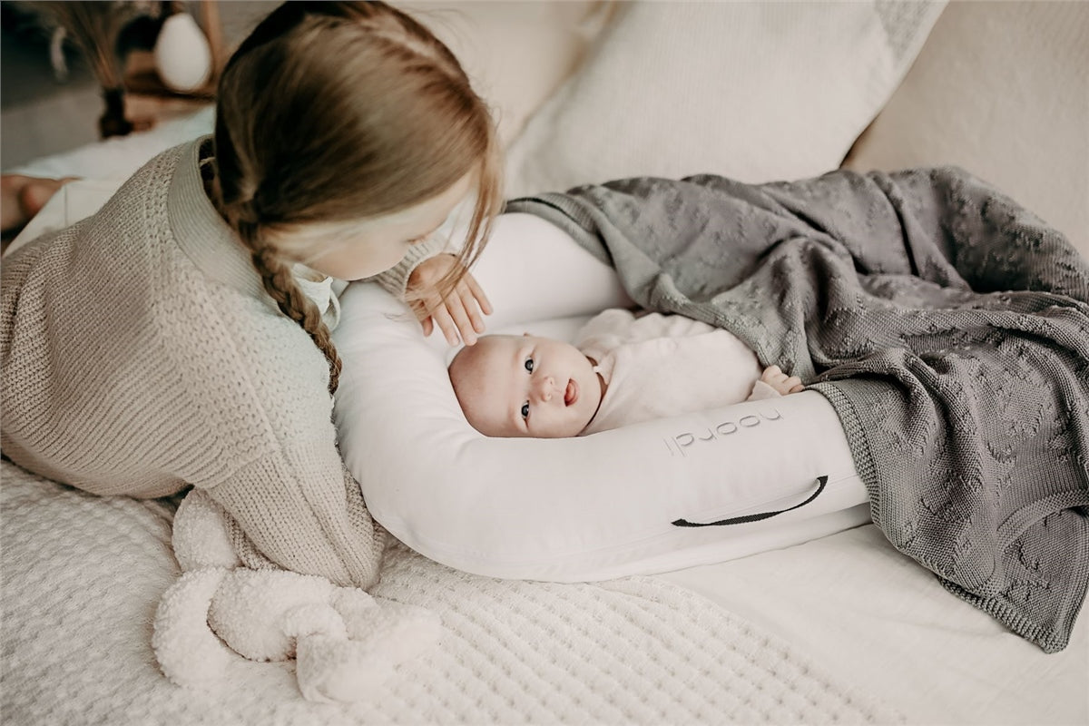 Noordi 2in1 Deluxe Baby Nest + Maternity Pillow