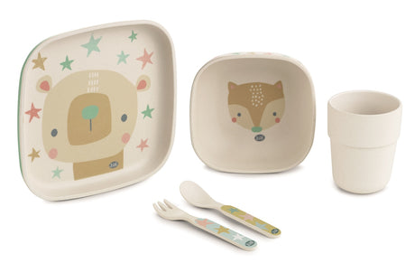 Jane Melamine baby tableware - 5 piece dinner set