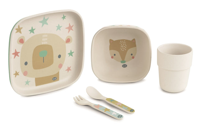 Jane Melamine baby tableware - 5 piece dinner set