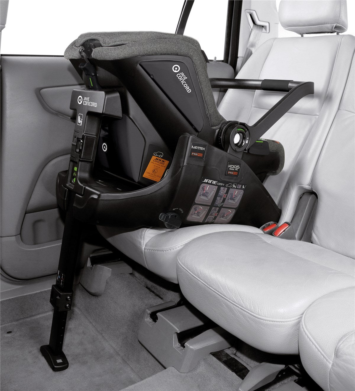 Jane Newel + Micro Pro + Koos iSize R1 - 10 Piece Travel System Bundle