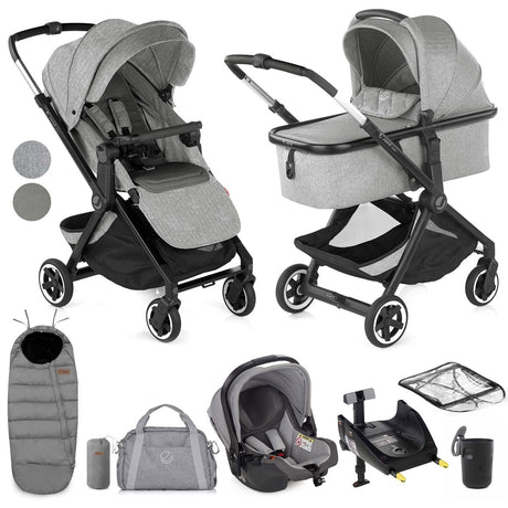 Jane Newel + Micro Pro + Koos iSize R1 - 10 Piece Travel System Bundle